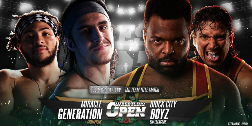 Wrestling Open Results (1/19): Alec Price, Miracle Generation