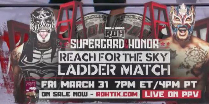 Reach For The Sky Ladder Match For ROH Tag Team Titles Set For ROH