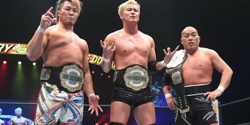Kazuchika Okada, Hiroshi Tanahashi, And Tomohiro Ishii Win NEVER 