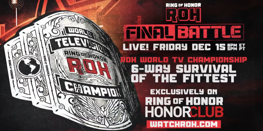 ROH reveals 2021 Survival of the Fittest tournament bracket