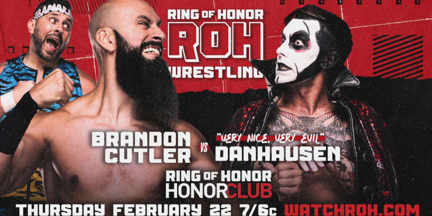 Danhausen vs. Brandon Cutler, Ethan Page vs. Anthony Henry, More Added To  2/22 ROH On HonorClub