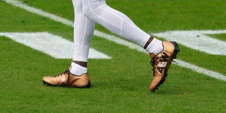 Buffalo Bills Receiver Stefon Diggs Wearing Friday-Inspired Cleats