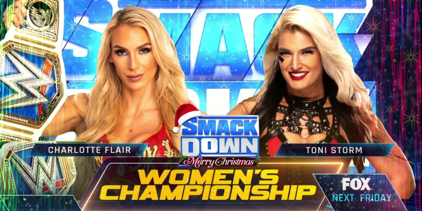 SmackDown Women's Championship Match Announced For 12/24 WWE SmackDown ...