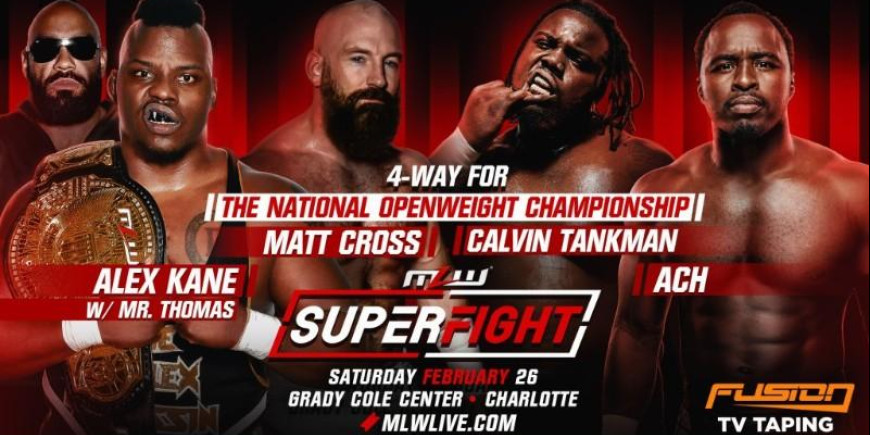 MLW National Openweight Title Match Set For MLW SuperFight | Fightful News