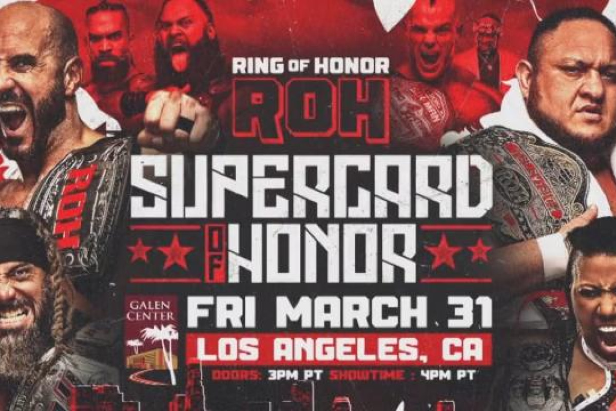 ROH Supercard Of Honor 2023 Matches, Tickets, Streaming, How To Watch