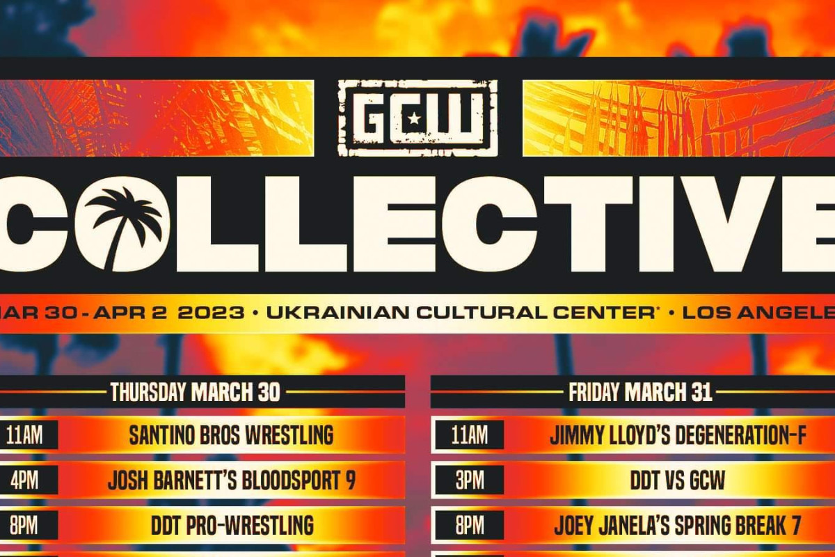 GCW Announces Schedule For The Collective 2023 Fightful News