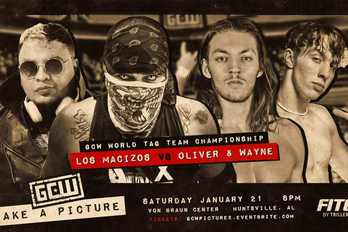 GCW Take A Picture Results (1/21) Los Mazisos Face East West Express