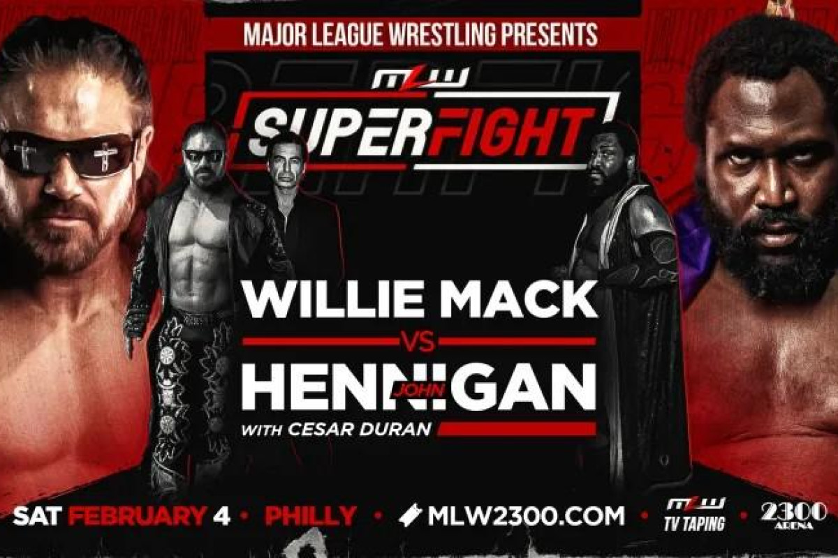 John Hennigan vs. Willie Mack Announced For MLW SuperFight 2023