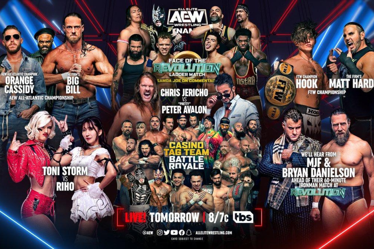AEW Rampage live results: Hook debuts, Tag Team title match - WON