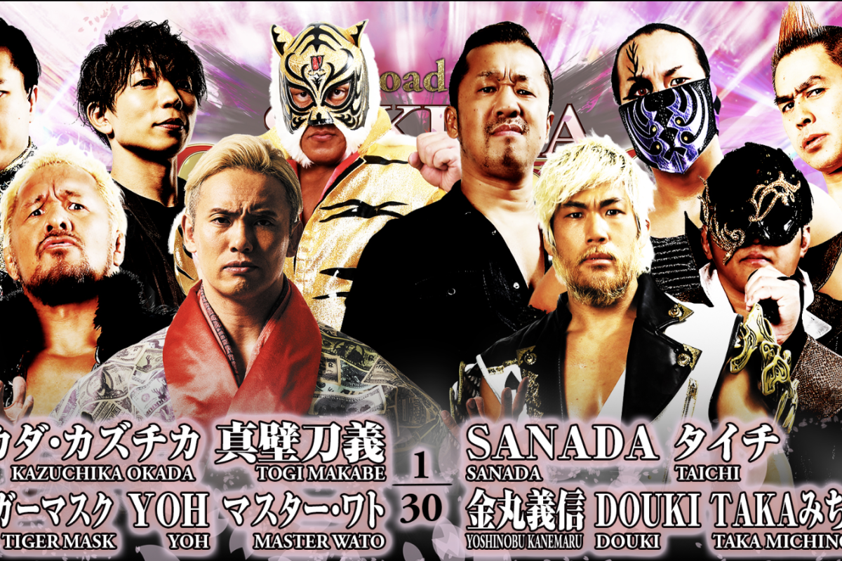 NJPW Road To Sakura Genesis Results (4/1) Just Five Guys Headline
