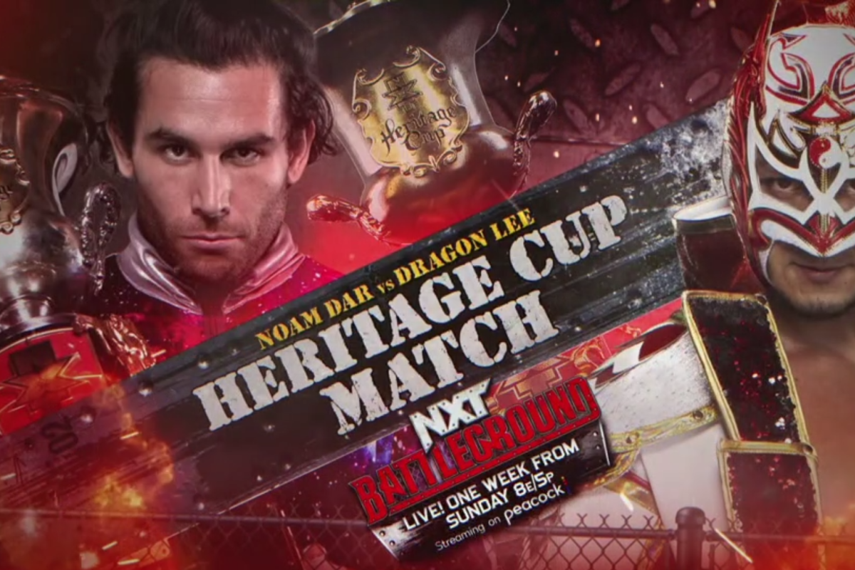 Dragon Lee To Challenge Noam Dar For The NXT Heritage Cup Championship