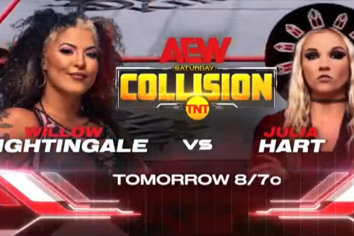 Willow Nightingale Not Cleared To Wrestle On AEW Collision, Match Postponed  To Rampage