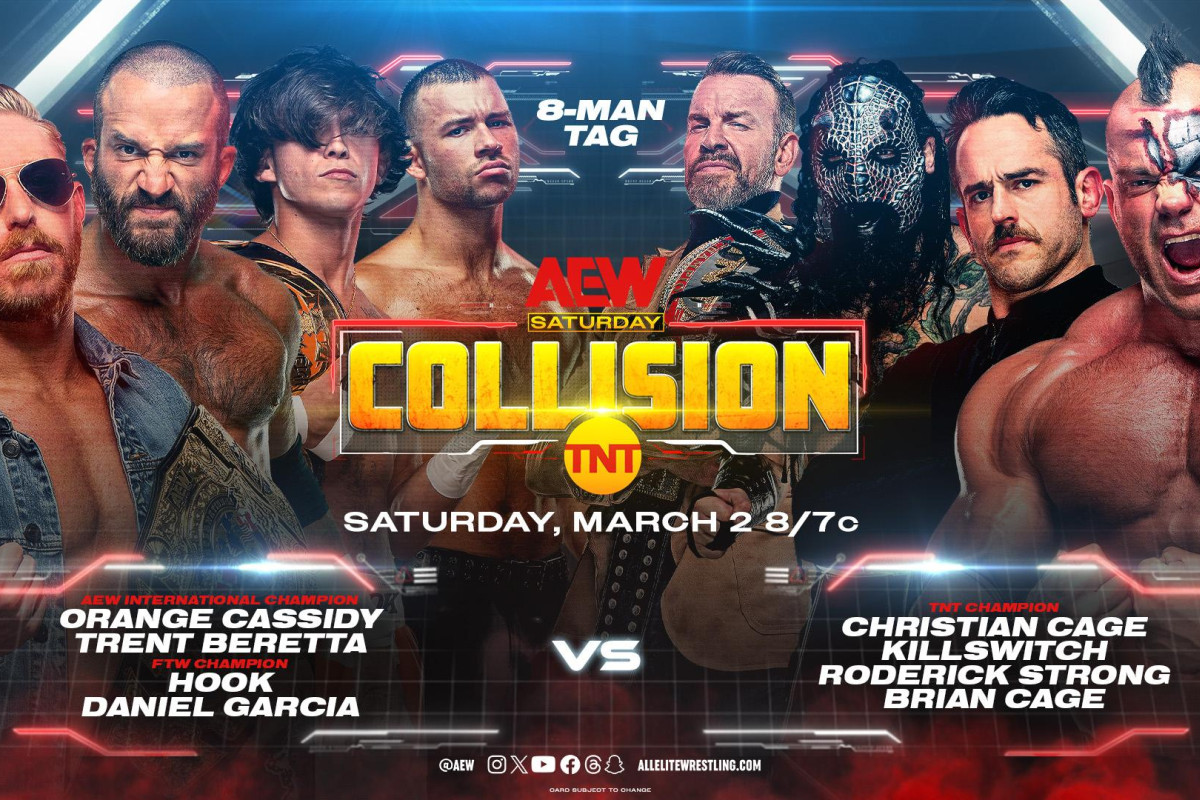AEW Collision Preview (3/2): Eight-Man Tag, Toni Storm And Deonna Purrazzo  Speak