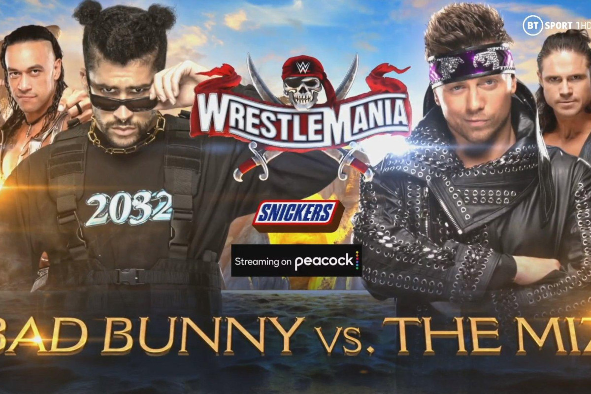 Bad Bunny Says He Has Watched His WrestleMania 37 Match 100 Times
