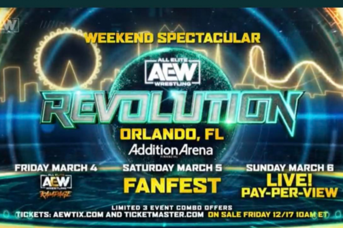 AEW Revolution 2022 Matches, Live Stream, Tickets, Betting Odds