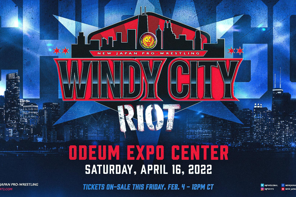 NJPW To Make Its Chicago Debut With 'Windy City Riot' On 4/16/22