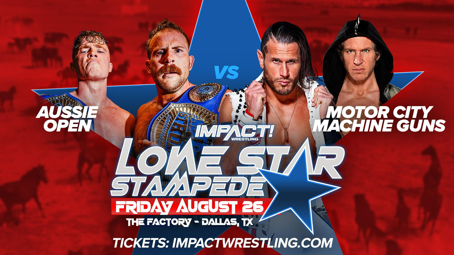 Aussie Open vs. Motor City Machine Guns Announced For IMPACT Lone Star