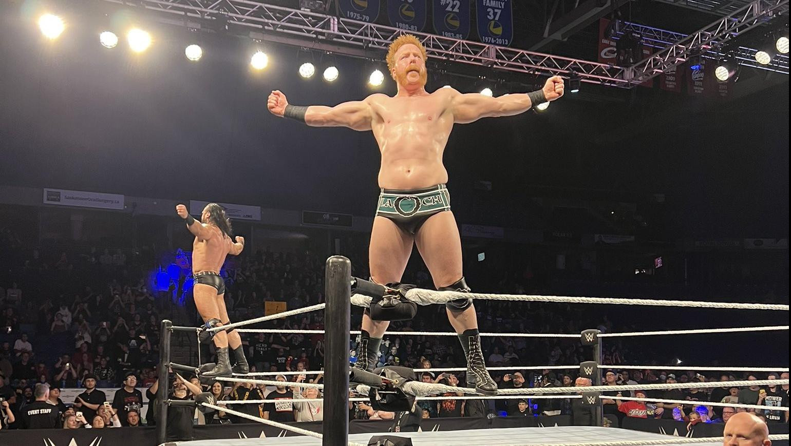 Wwe Sunday Stunner Results From Saskatoon Sk 102 Drew Mcintyre And Sheamus Face Imperium 