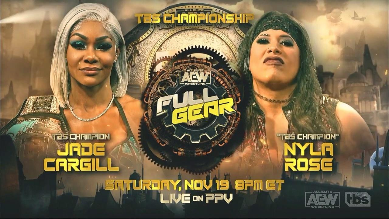 AEW TBS Championship Match Official For AEW Full Gear | Fightful News