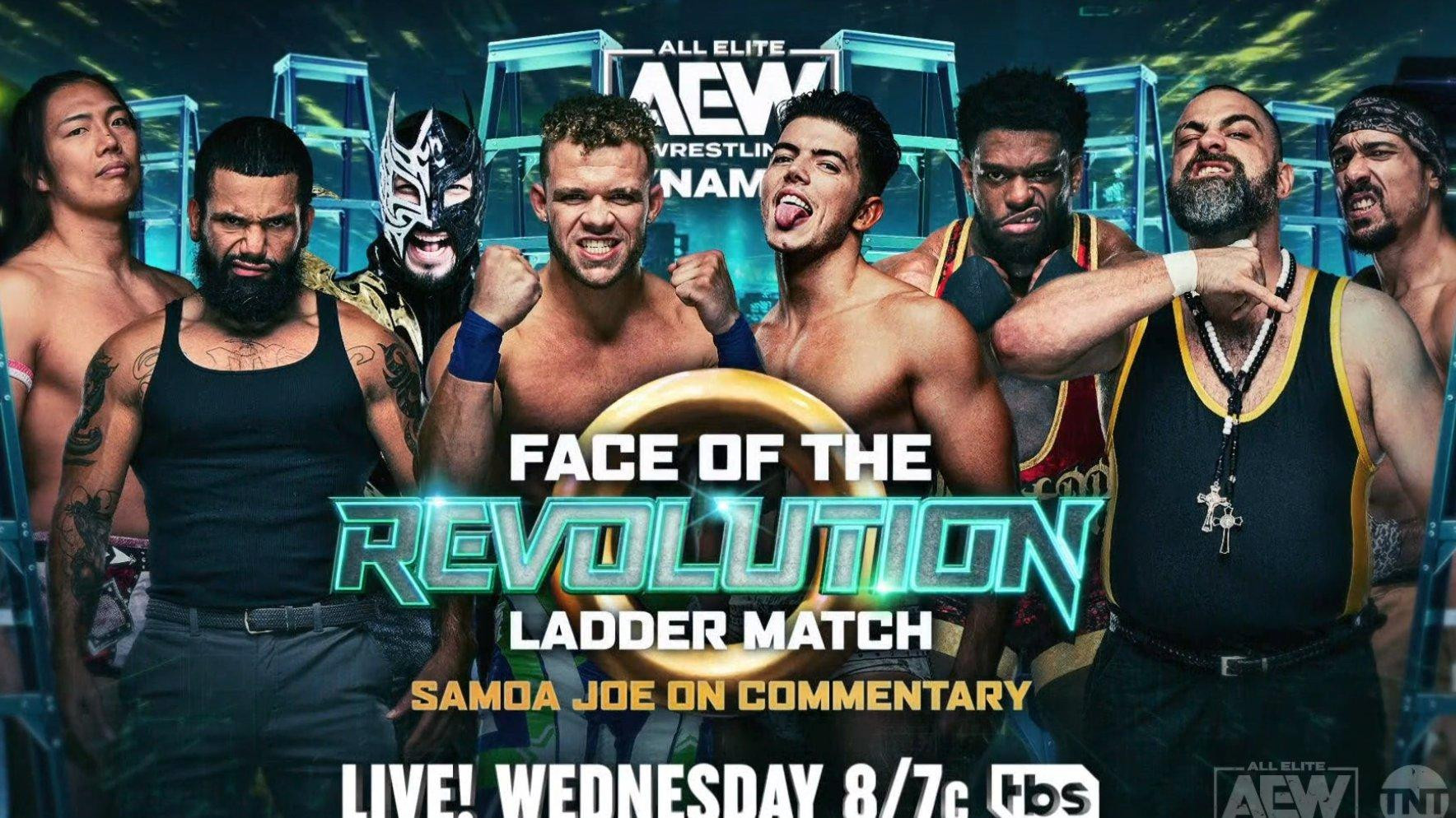 Face Of The Revolution Ladder Match, Matt Hardy vs. HOOK, More Added To