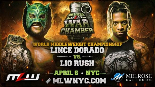 Lio Rush vs. Lince Dorado Announced For MLW War Chamber 2023 | Fightful ...