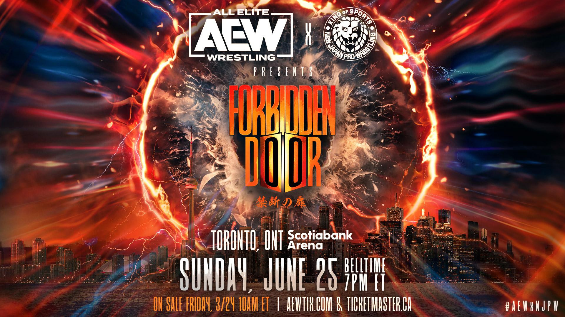 AEW Returning To Toronto For Forbidden Door 2 On June 25, Five