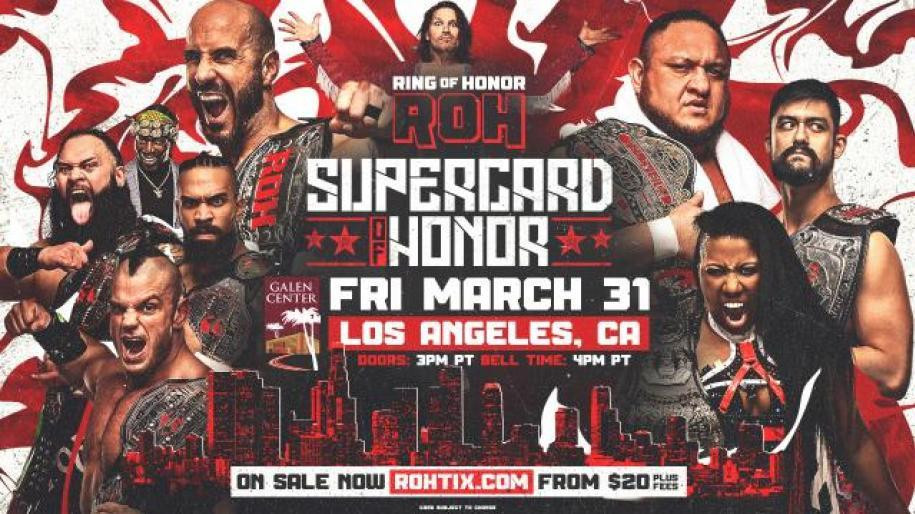 ROH Supercard Of Honor 2023 To Stream On Bleacher Report And Other