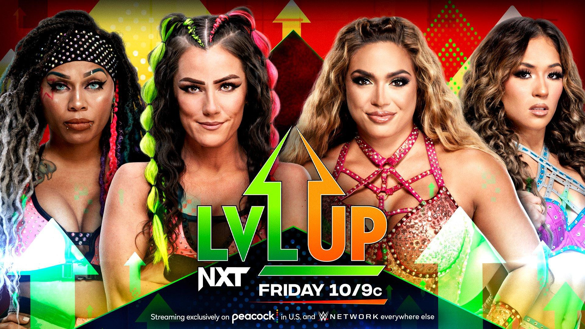 WWE NXT Level Up Results (4/14) Kayden Carter And Katana Chance In