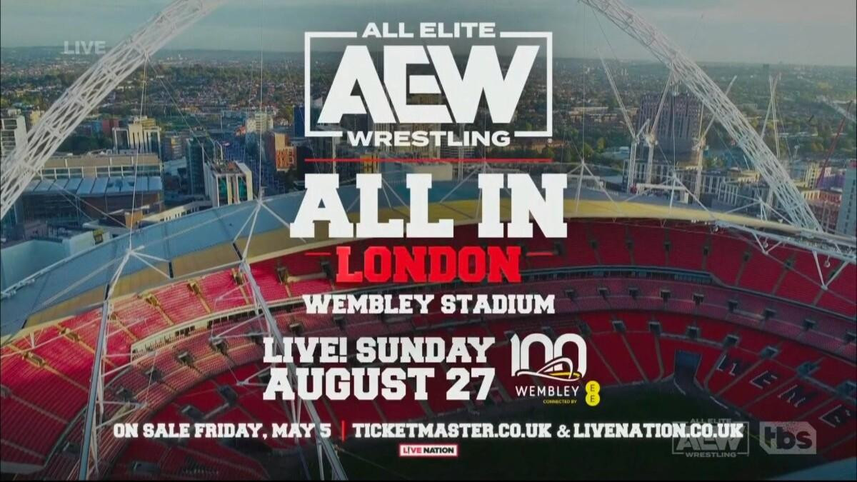 AEW All In To Air On Bleacher Report Fightful News