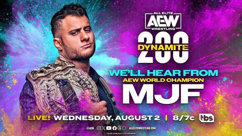 MJF To Speak On AEW Dynamite 200 | Fightful News