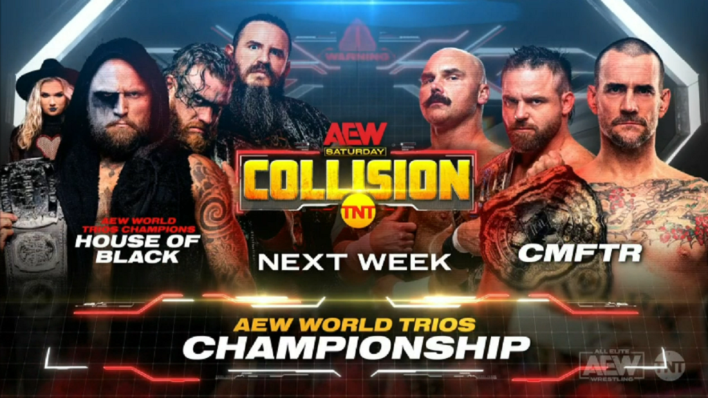 AEW Collision (8/12) Preview: CMFTR Go For AEW Trios Titles, Ricky ...
