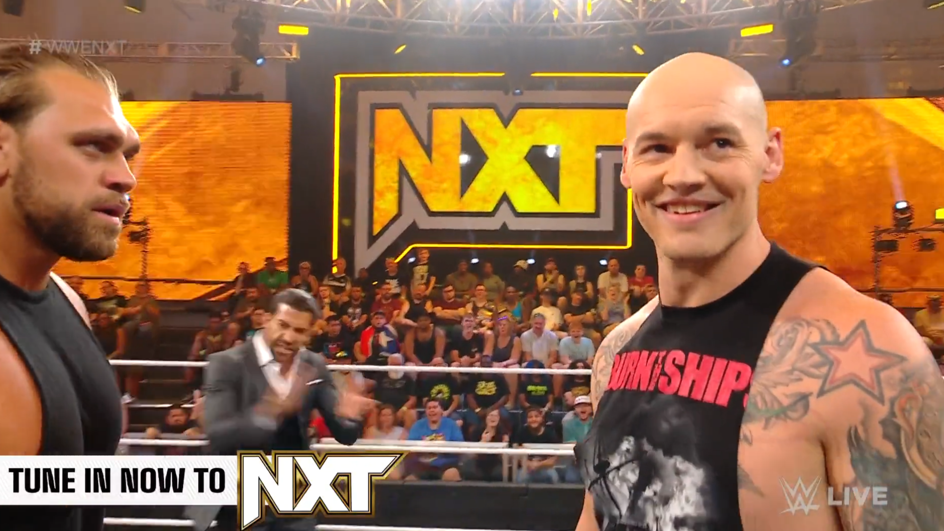 WWE NXT (10/17/2023) Results: Carmelo Hayes vs Baron Corbin vs