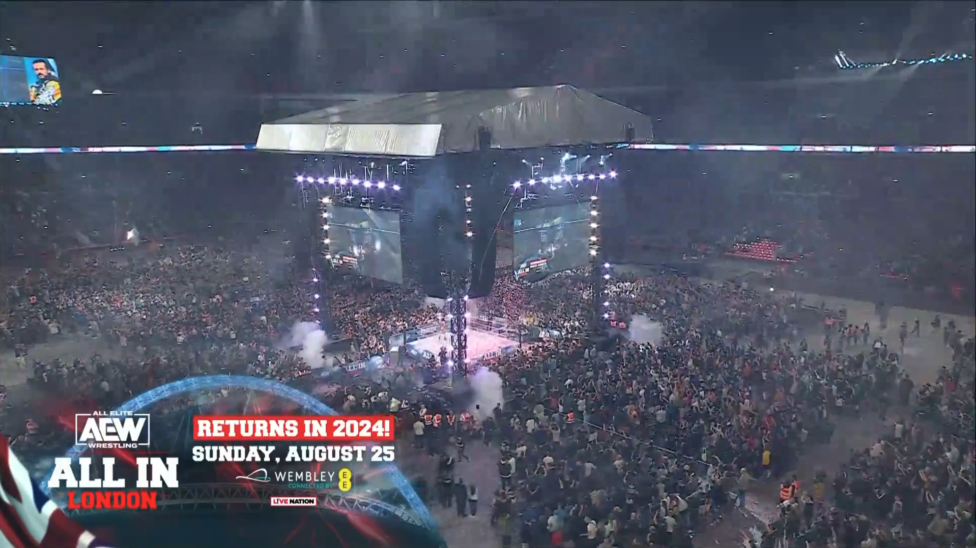 AEW All In 2024 Announced For August 25, 2024 At Wembley Stadium