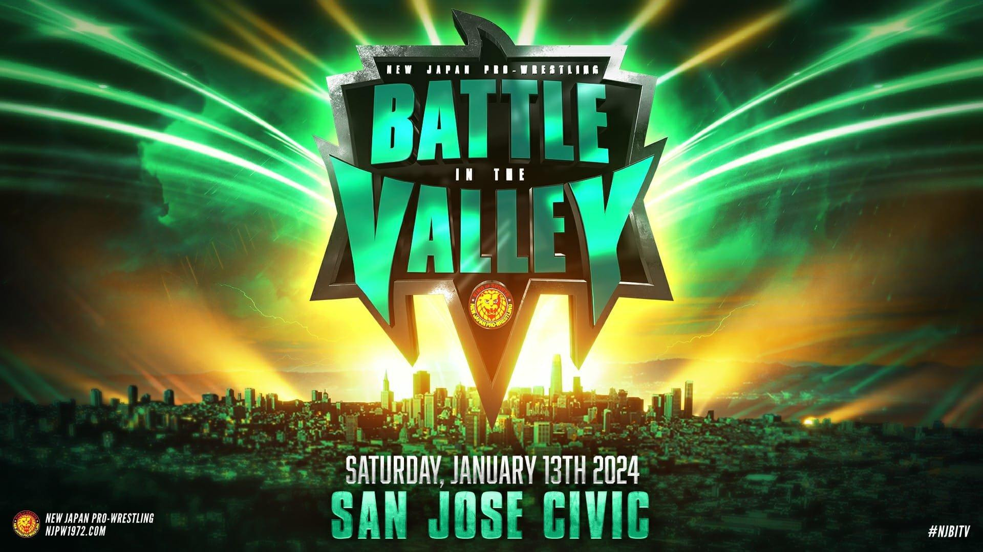 NJPW Battle In The Valley 2024 Set For 1/13/24 Fightful News