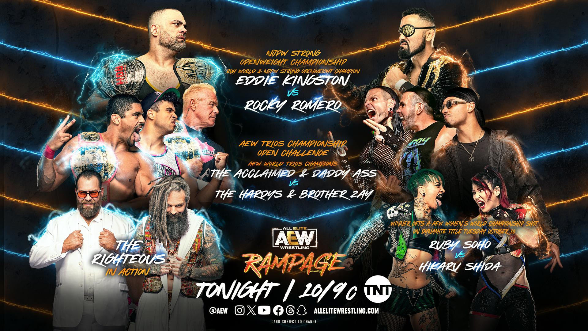 AEW Rampage preview, full card: September 30, 2022