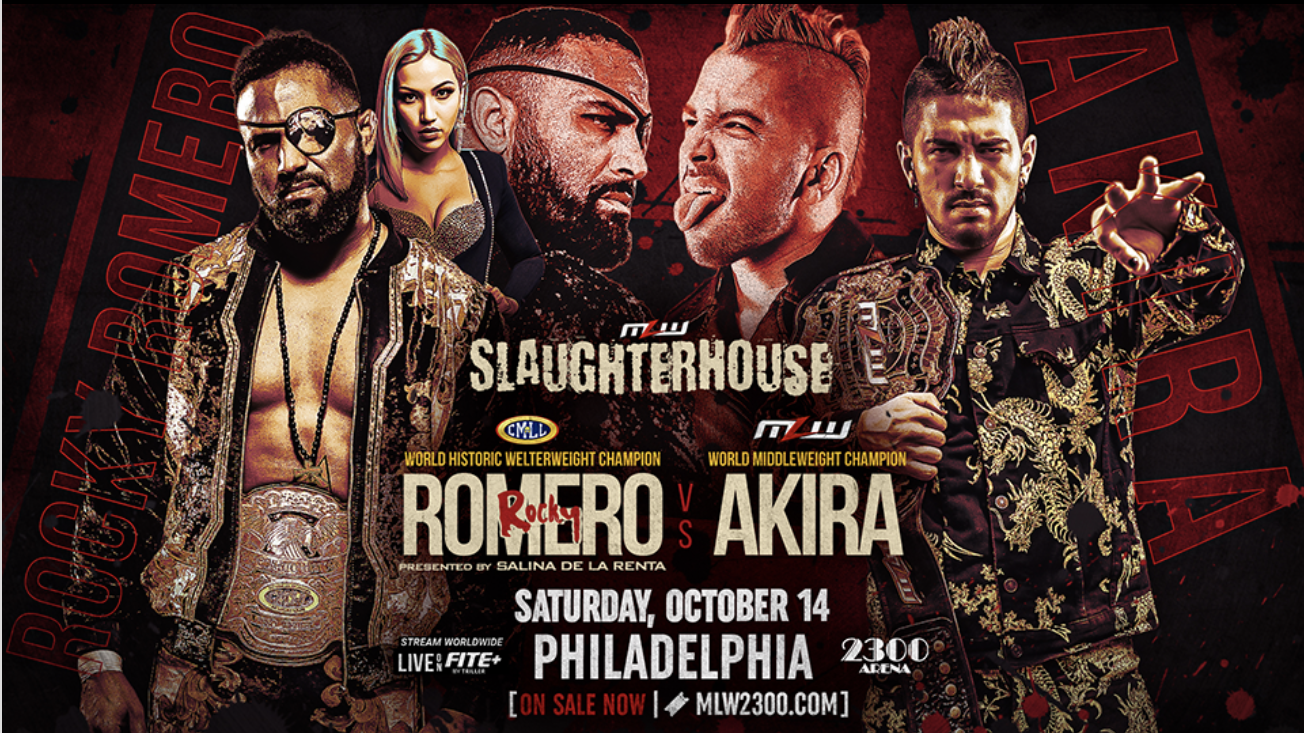 Rocky Romero vs. AKIRA, Title vs. Title, Signed For MLW Slaughterhouse