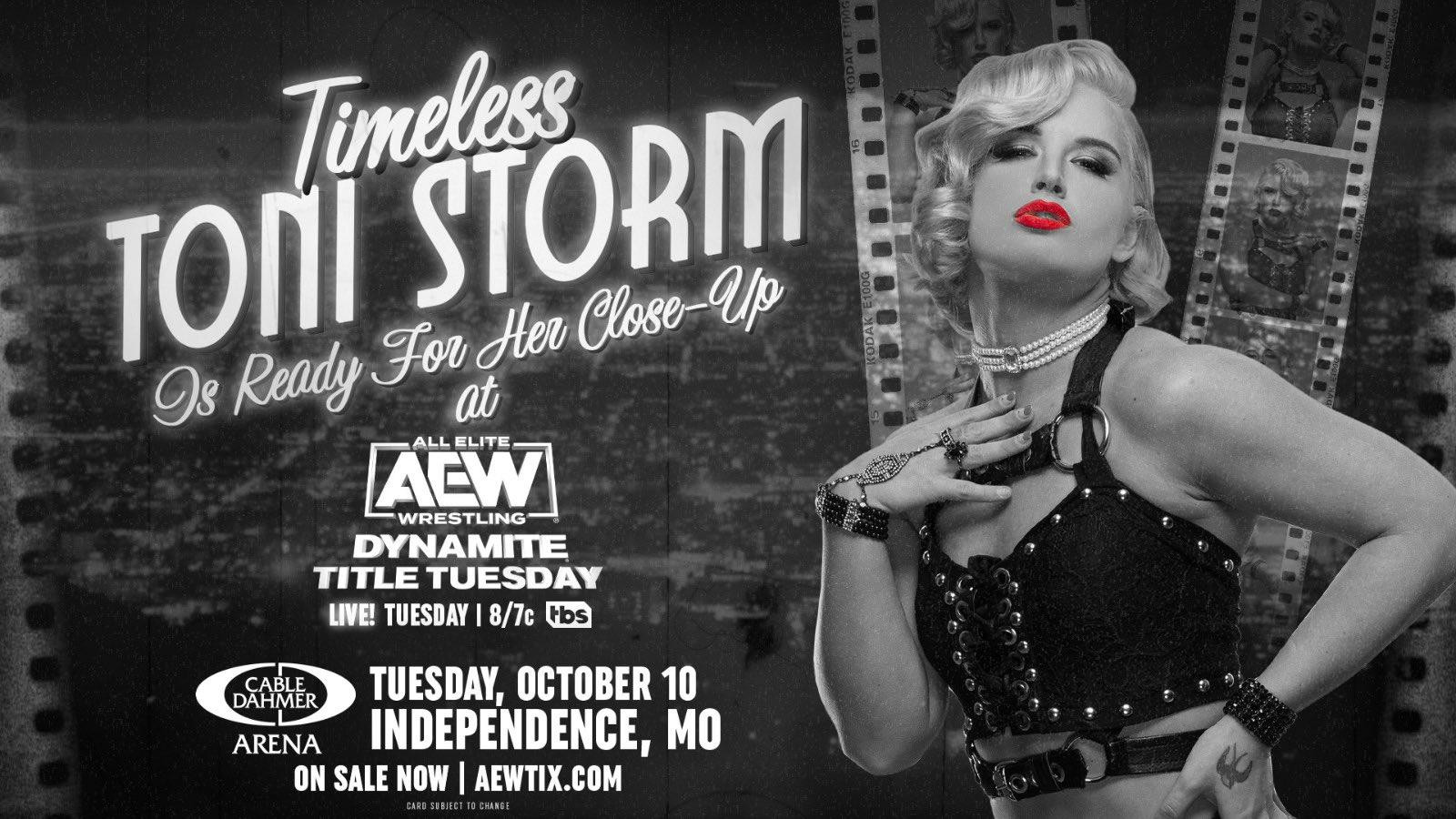 Toni Storm Is Ready For Her Close-Up On 10/10 AEW Dynamite | Fightful News