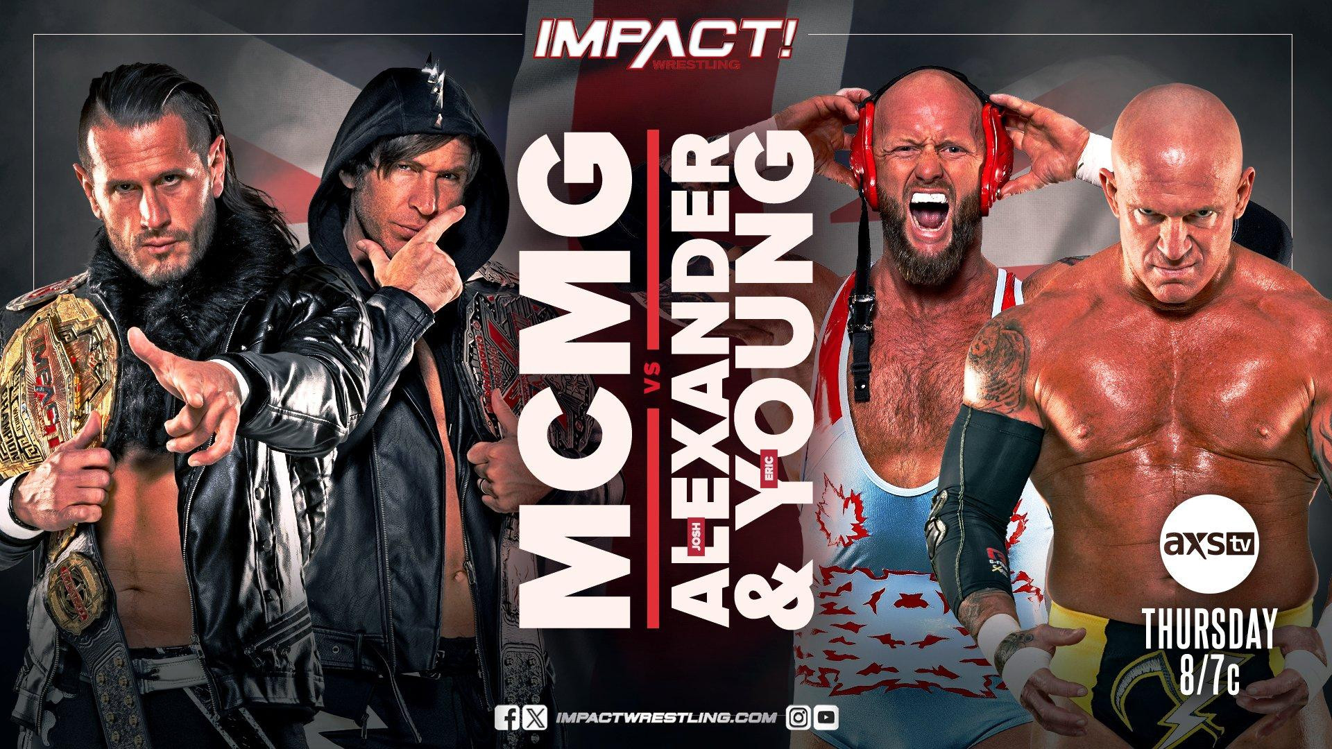 The Motor City Machine Guns Alex Shelley And Chris Sabin To Face Josh