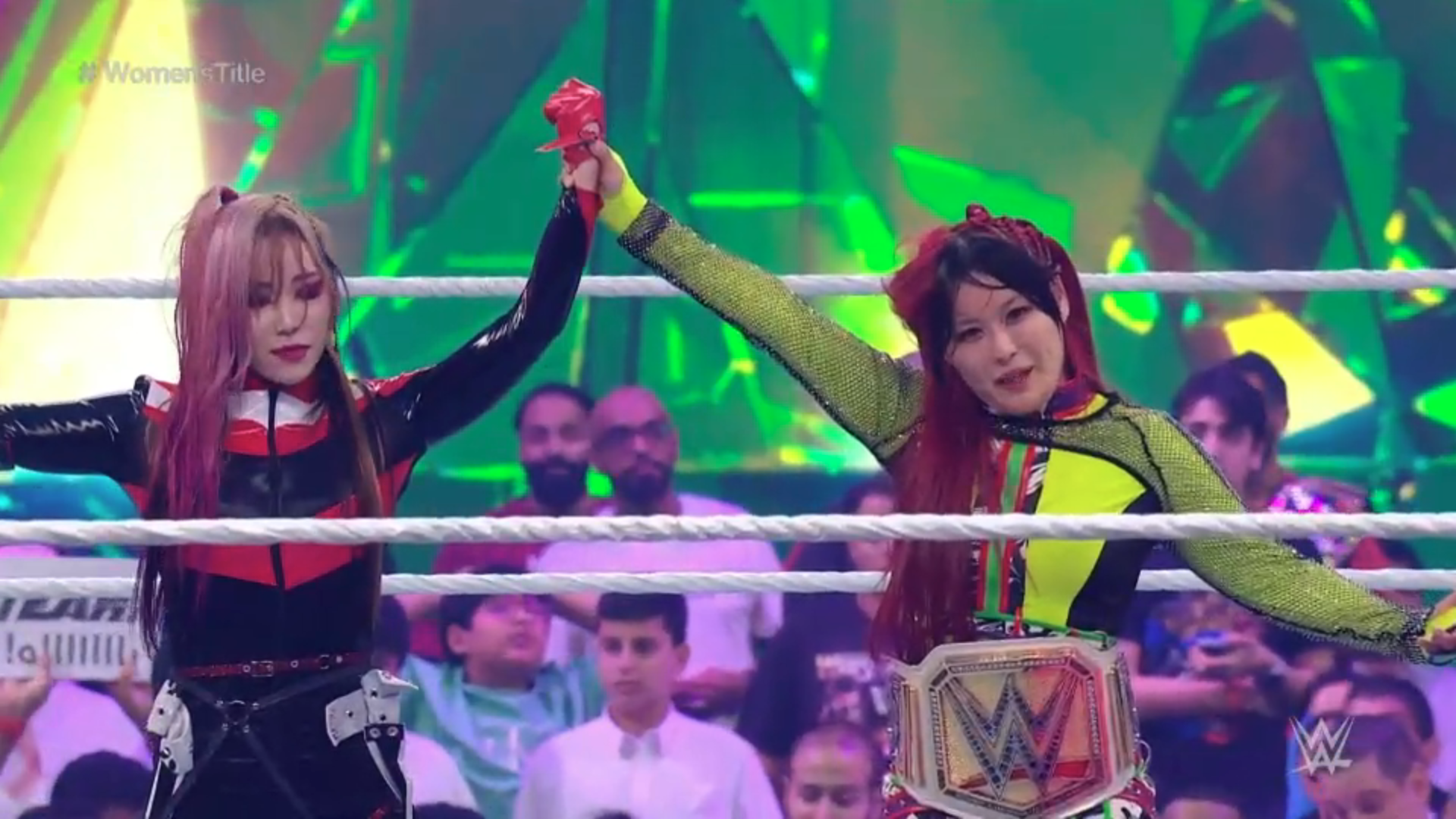 Kairi Sane Returns, Helps IYO SKY Defeat Bianca Belair At WWE Crown