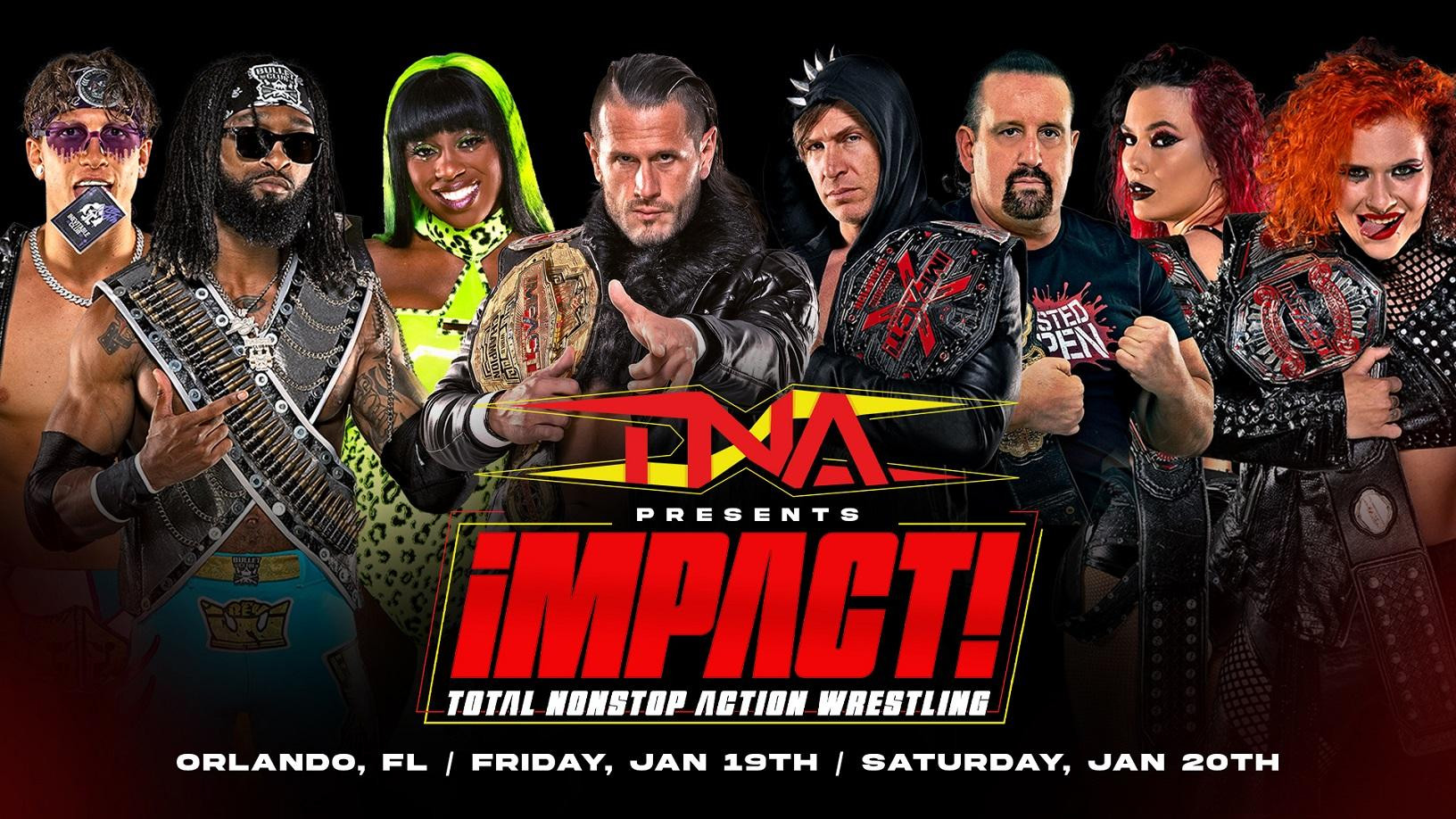 TNA Wrestling Set To Return To Orlando For Two Events On January 1920