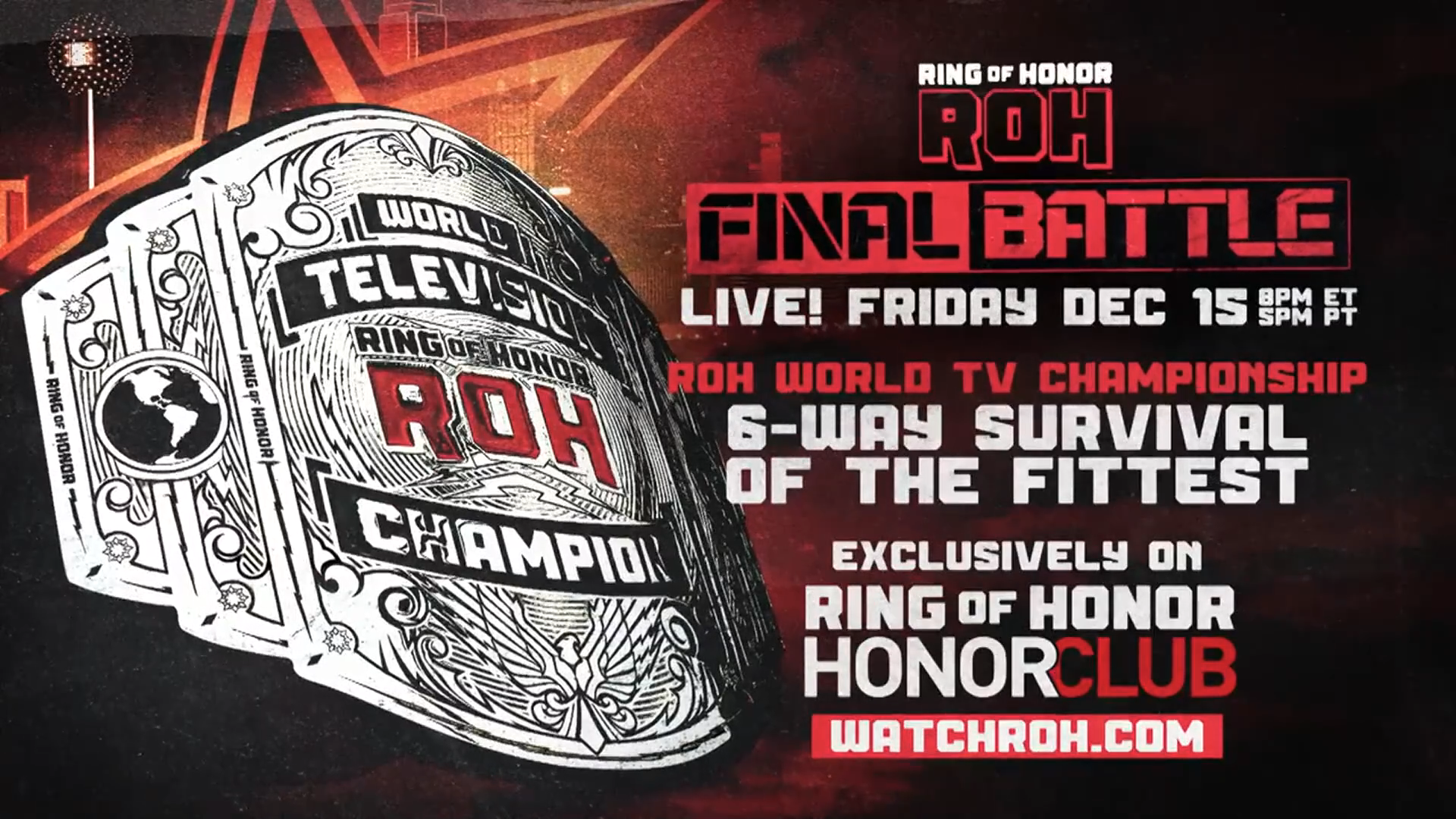 Roh final battle live stream store