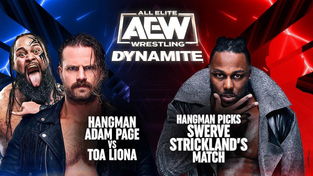 AEW Dynamite (1/31) Preview: Swerve Strickland And Hangman Page Compete ...