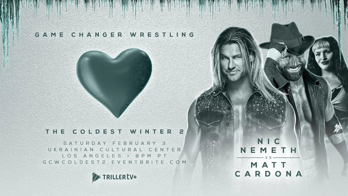 GCW The Coldest Winter 2 Results (2/3): Nic Nemeth Faces Matt Cardona |  Fightful News