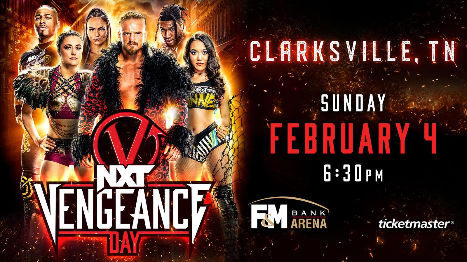 WWE NXT Vengeance Day (2/4/2024) Results Ilja Dragunov vs Trick