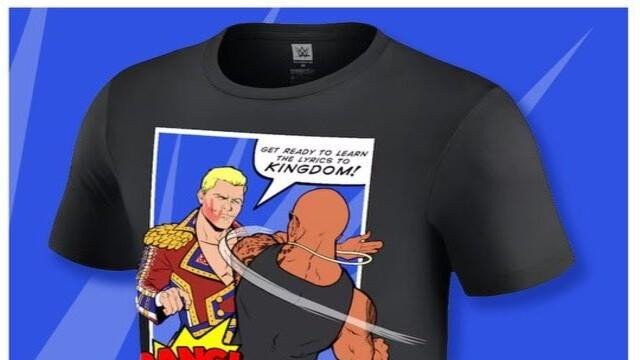 Cody Rhodes Encourages The Rock To Get Ready To Learn The Lyrics To Kingdom With New Wwe Shirt