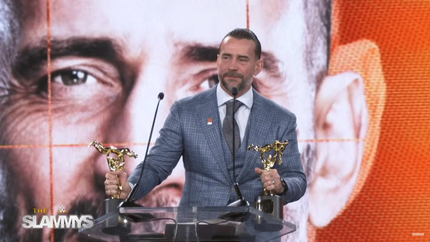 CM Punk Wins Multiple Slammys, Full List Of 2024 WWE Slammy Award