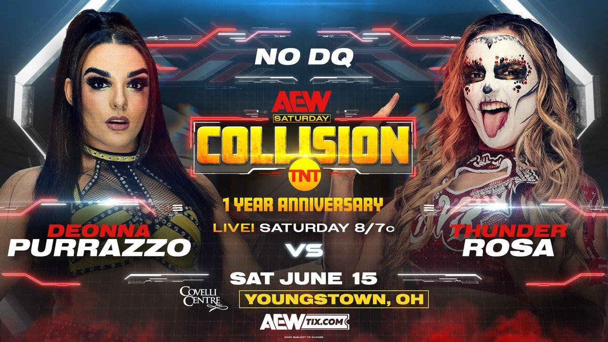 AEW Collision Preview, Start Time, How To Watch (6/15): Deonna Purrazzo ...