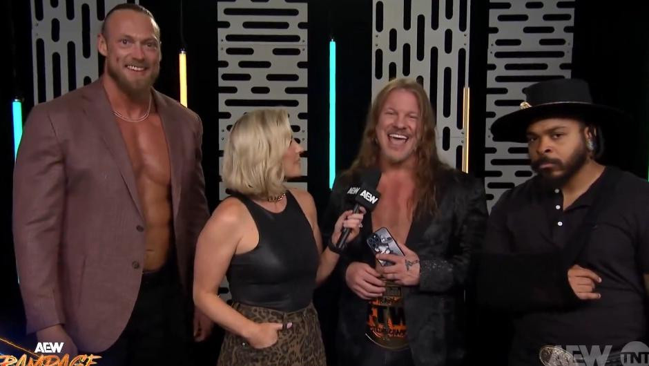 Chris Jericho says partner for AEW x NJPW Forbidden Door trios match will be revealed at AEW Collision on June 29