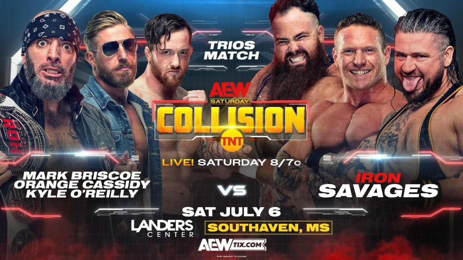 Mark Briscoe, Kyle O'Reilly, Orange Cassidy To Team On 7/6 AEW ...