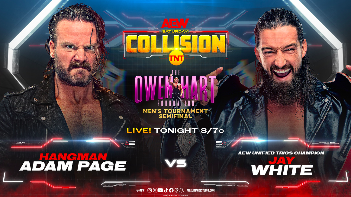 AEW Collision (7/6/2024) Results Hangman Adam Page vs Jay White, MJF